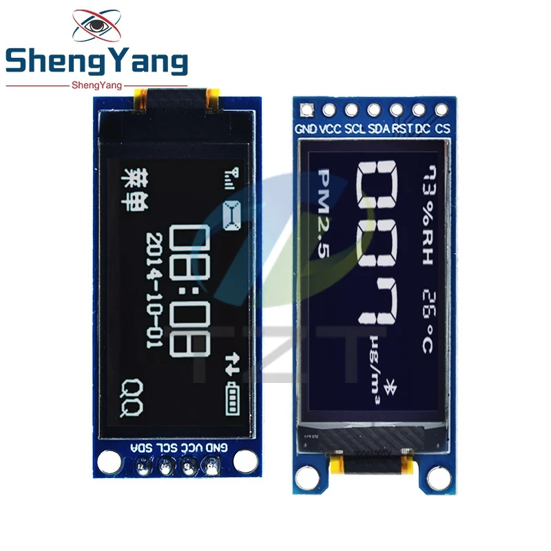 TZT 1,3 Zoll OLED Display 4PIN 7PIN64×128 LCD Modul SH1107 LCD 1,3 "OLED Vertikale Bildschirm Modul für Arduino