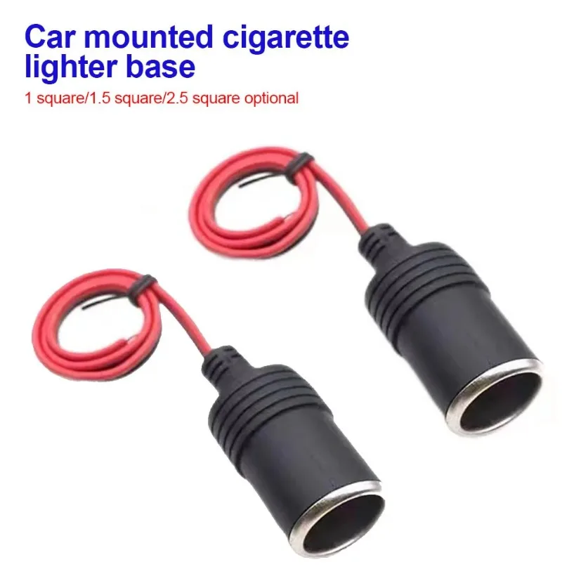 10A/20A Max 200W Auto Gemonteerde Sigarettenaansteker Oplader Vrouwelijke Socket Plug met 30cm Kabel connector Adapter Universele 12v