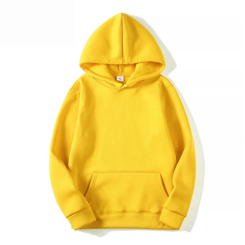 Nueva moda, sudaderas con capucha para hombre y mujer, sudaderas con capucha informales para primavera, Otoño e Invierno, camisetas para hombre, Sudadera con capucha de Color sólido, sudadera para hombre