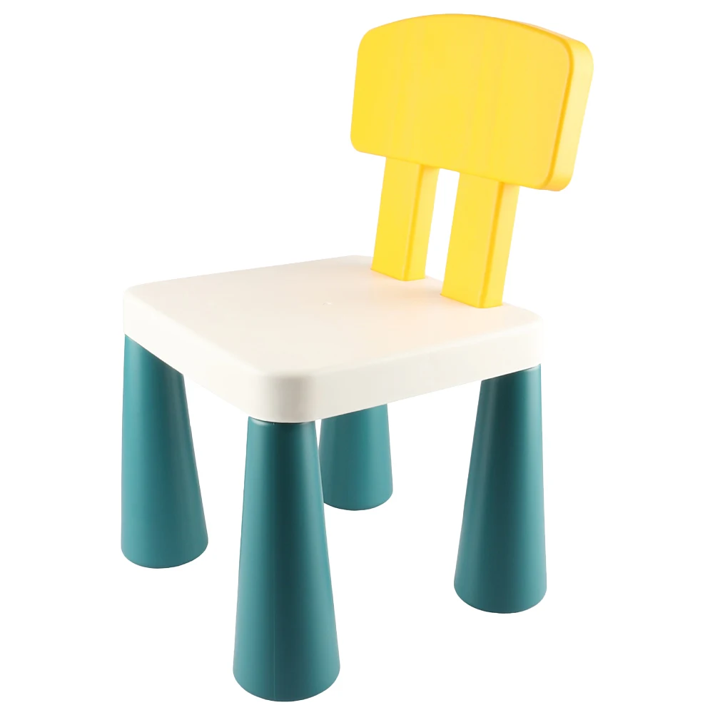 Multifunction Stool Building Blocks Chair Safe Chair Children Chairs Reinforced Surface Smooth Seat Macaron Color Matching