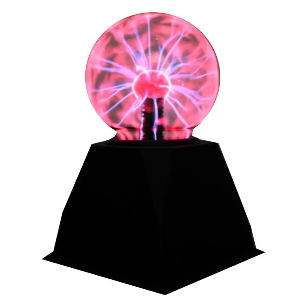 Nebula Plasma Ball Funny Science Globe Table Sphere Glowing Lamp Glitter Lighting USB Powered for Bedroom Party Decoration Prop