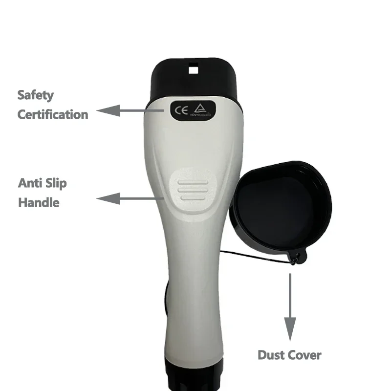 Cabo FITMPH tipo 2 para tipo 2 EV, 22 kW 32A trifásico, modo 3 IEC62196-2 Cabo de carregamento EV para EV e PHEV