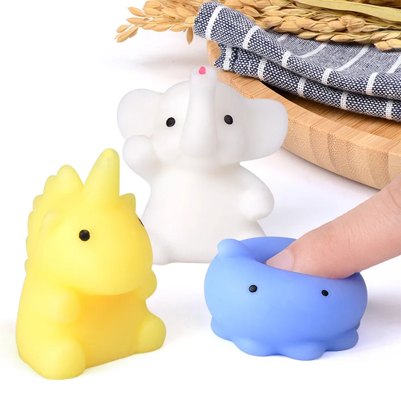 50-5 Chiếc Kawaii Squishies Mochi Anima Đồ Chơi Mềm Cho Trẻ Em Antistress Bóng Bóp Dự Tiệc Đồ Chơi Con sinh Nhật