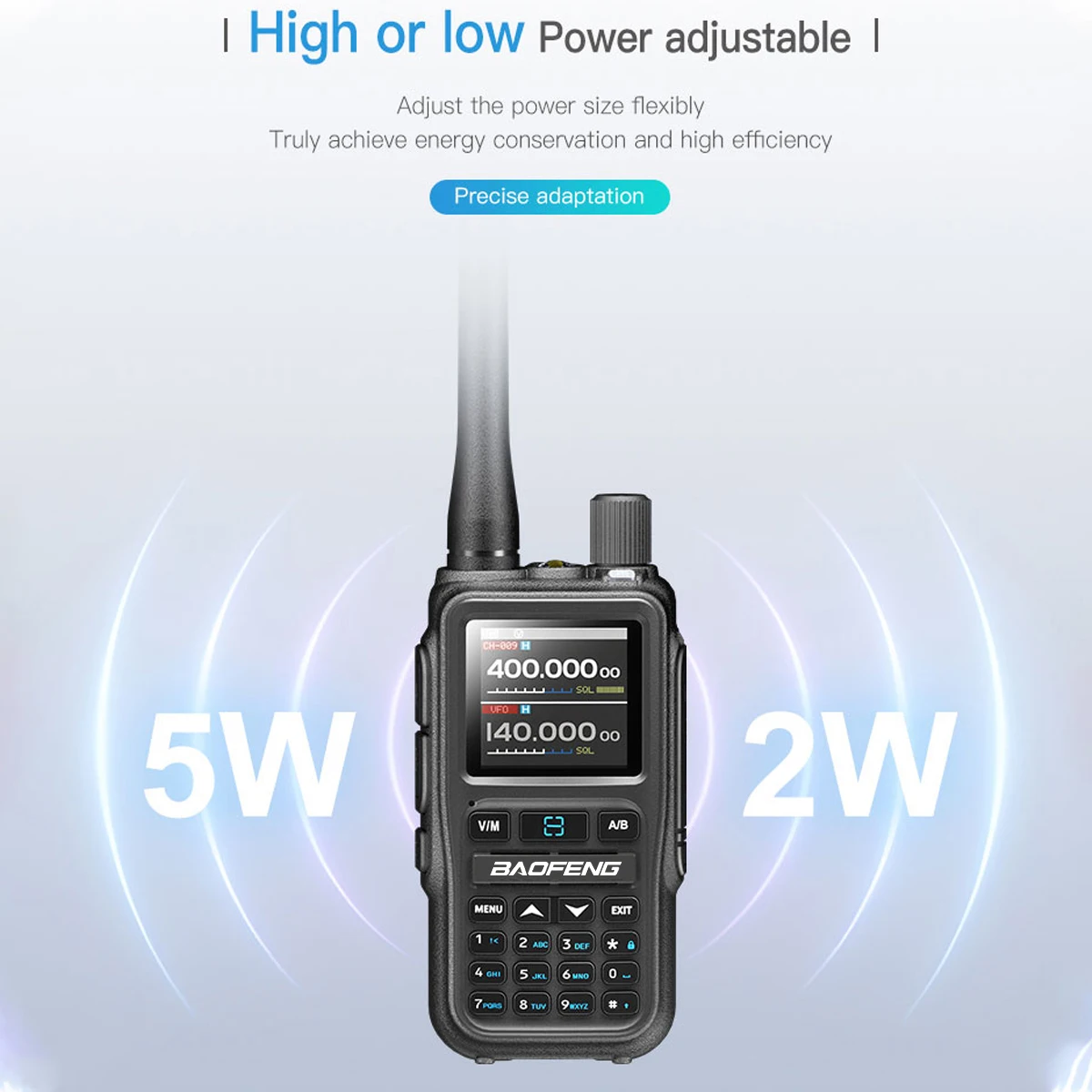 2PCS Baofeng UV-5R Mini Full Band Walkie Talkie Bluetooth Programmierung AM Drahtlose Kopie Frequenz 999CH Typ-C Tragbare ham Radio