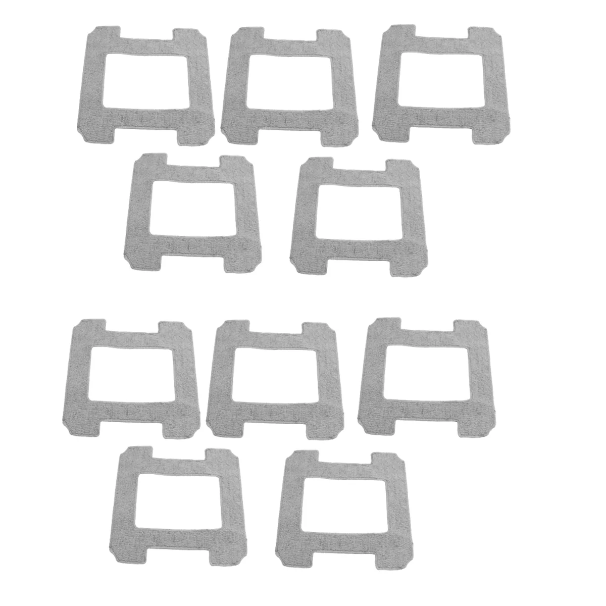 A72P 10Pcs Cleaning Pad for WINBOT W2 W2OMNI Vacuum Cleaner Accessory Kit Window Cleaning Microfiber Cleaning Pad Mop