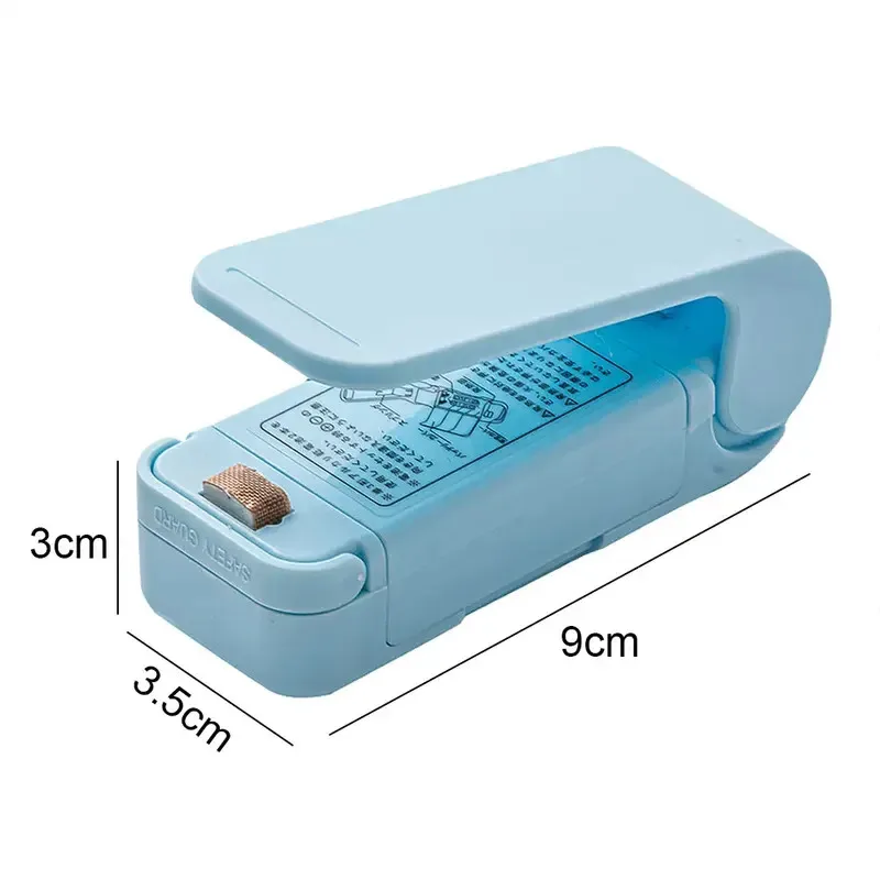 Gadget da cucina Mini sigillatore per imballaggi per sacchetti di calore Sigillatore per sacchetti di plastica portatile Sigillatrice per alimenti Sigillatura per snack