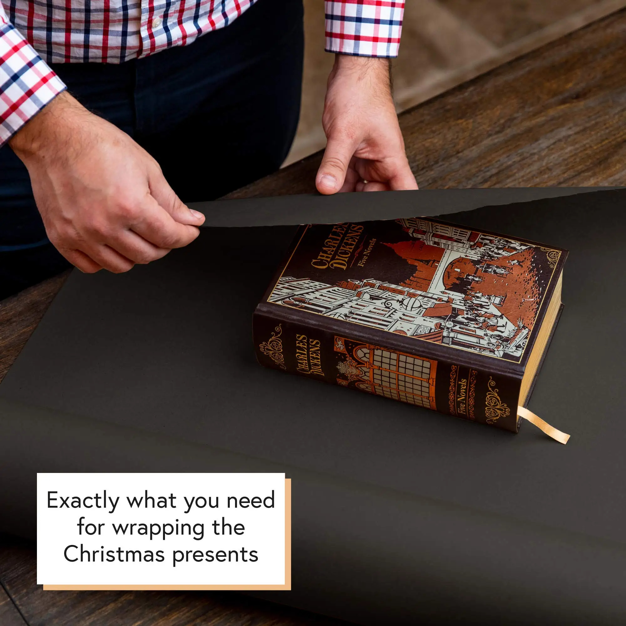 KRAFT For GIFT Paper Black Origami WRAPPING Raw ROLL DESIGN Packaging Colored Recycled Thick Cardboard SCRAPBOOK ALBUM PAPER