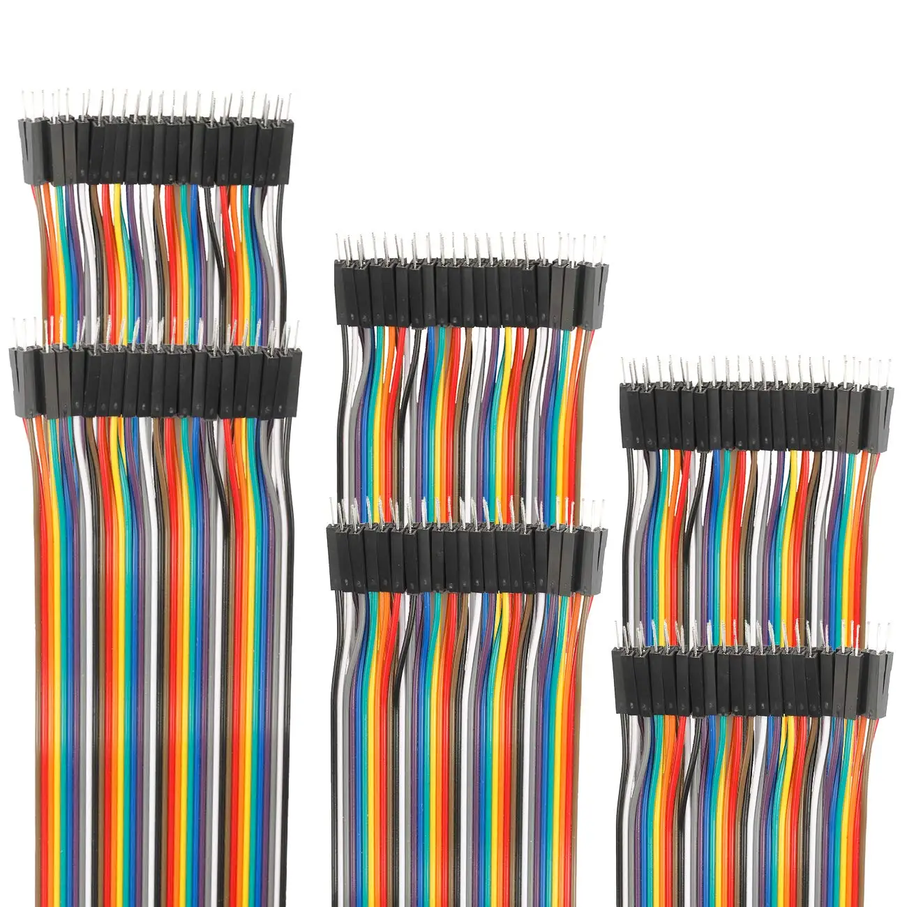120PIN Dupont สาย 10 ซม.สายจัมเปอร์ชายชายหญิงหญิง PCB DIY ชุดสําหรับ Electronics