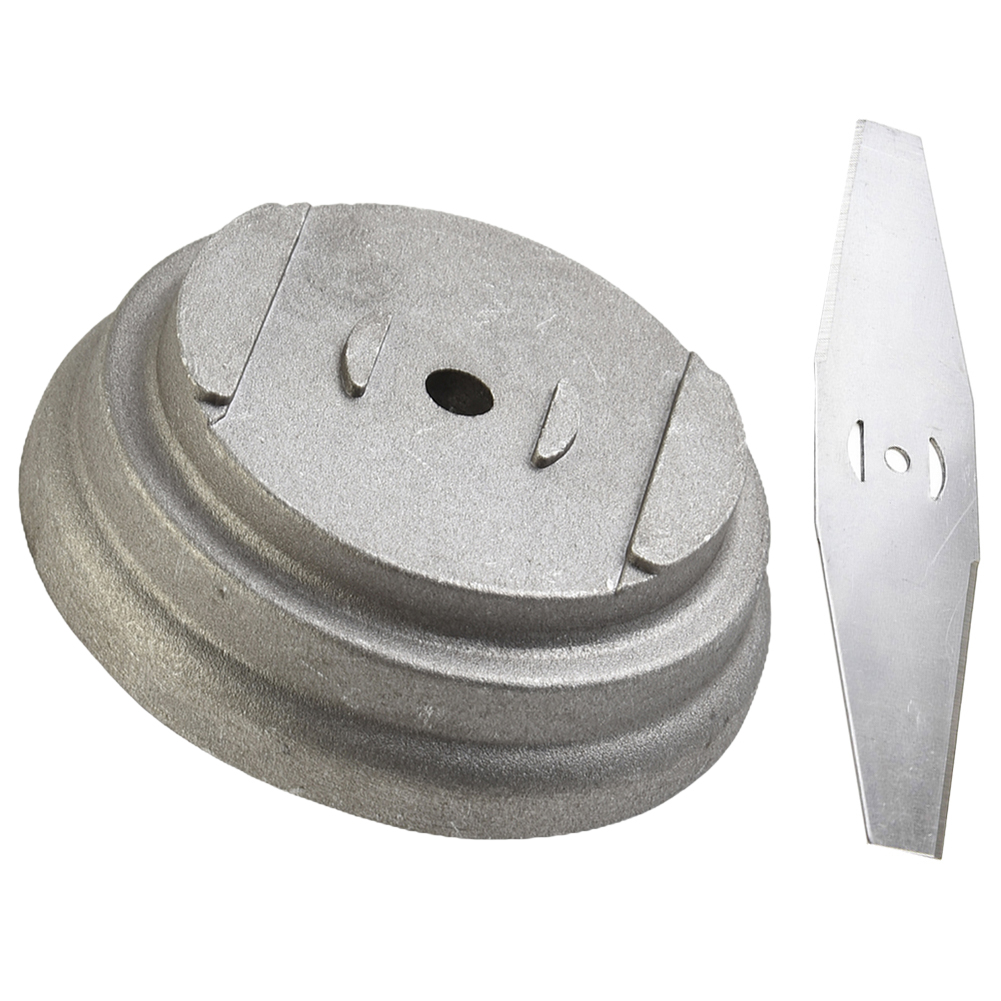 Accessori per parti di tosaerba elettrico da giardino con lama per decespugliatore con base per lama per tagliaerba