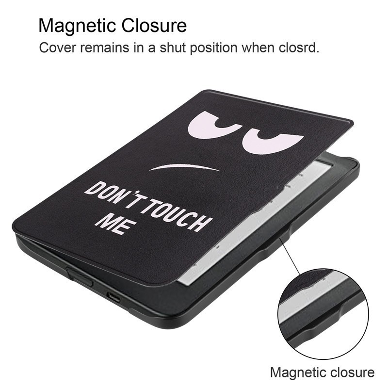 Für kobo clara bw/clara color 2024 fall 6 zoll auto wake schlaf pu leder abdeckung weich magnetisch ereader hoesje n365 n367 funda