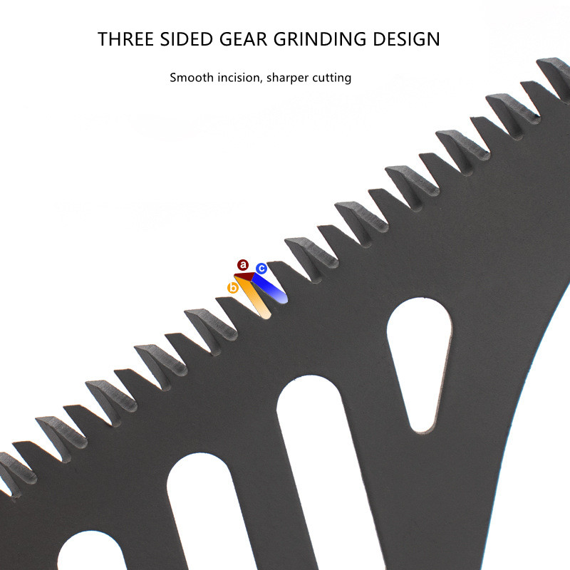 Lâmina de serra de corte extra longa e resistente, haste t, dentes grossos finos para madeira, alumínio, espaços apertados