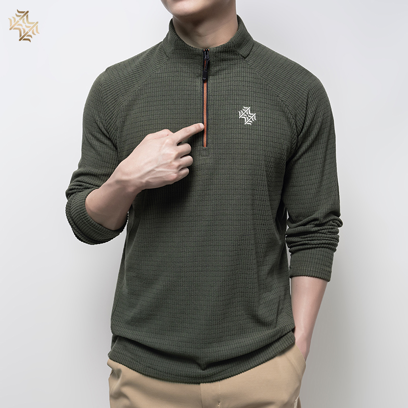 SBWL Осенняя Высококачественная Мужская спортивная одежда для бега и фитнеса, модная деловая Повседневная дышащая футболка с длинным рукавом, топы