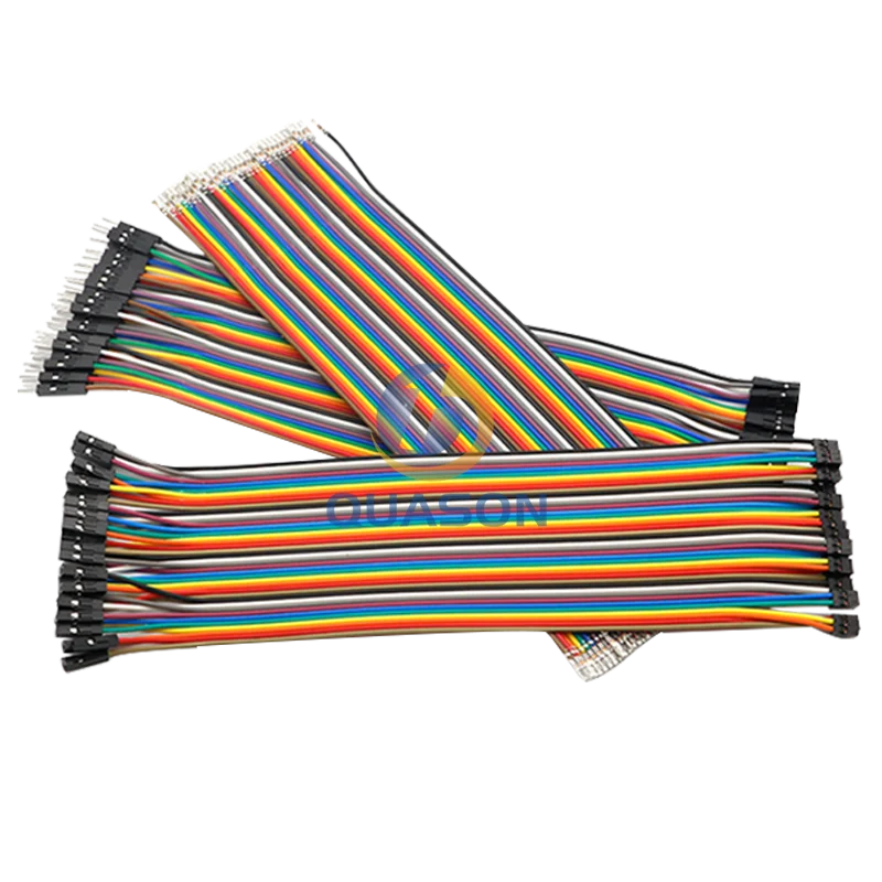 40PIN 10CM 20CM 30CM Dupont Dòng Đực + Nữ Đến Nam Nữ Cho Nữ dây Nhảy Dupont Dây Cáp Cho Arduino DIY