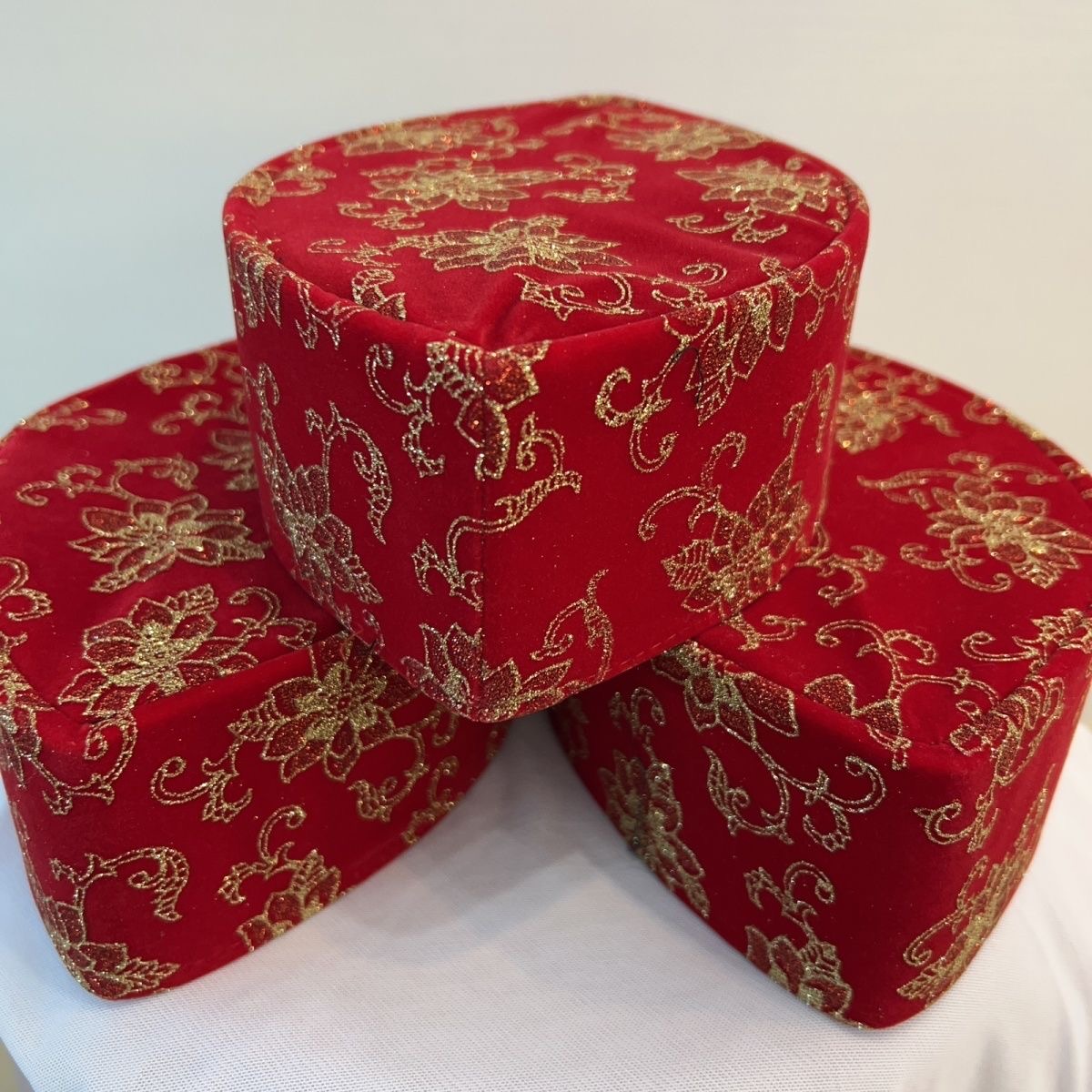 Малазийские кепки для мужчин, одежда, бесплатная доставка, мусульманская шляпа, турецкий налог, Kipa Kufi, саудовская Исламская молитва, Роскошная красная, лето 03341