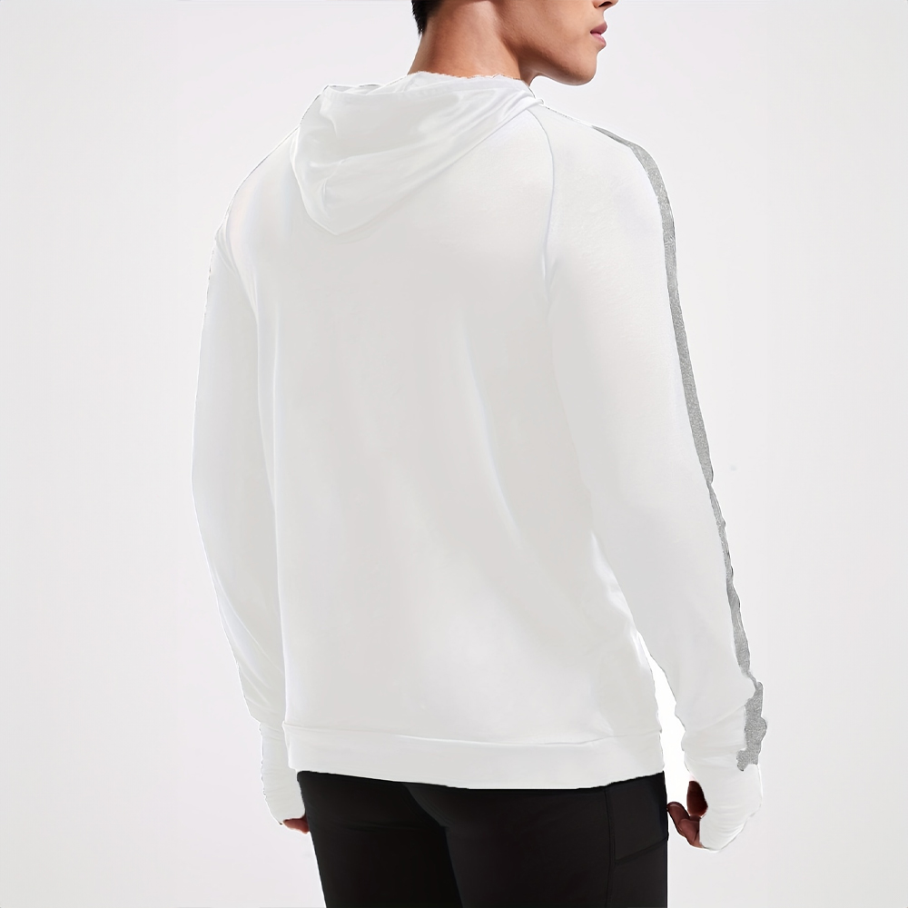 Otoño nueva ropa deportiva para correr ropa deportiva ajustada deportes trotar compresión Sudadera con capucha para hombres jersey de ocio al aire libre ropa para hombres