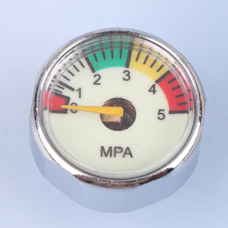 Manómetro Mini Micro Manómetro de Aire |   Rosca M10 M8 |   5MPA 10MPA 20MPA 30MPA 35MPA 40MPA 300BAR 3500PSI 5000PSI 6000PSI