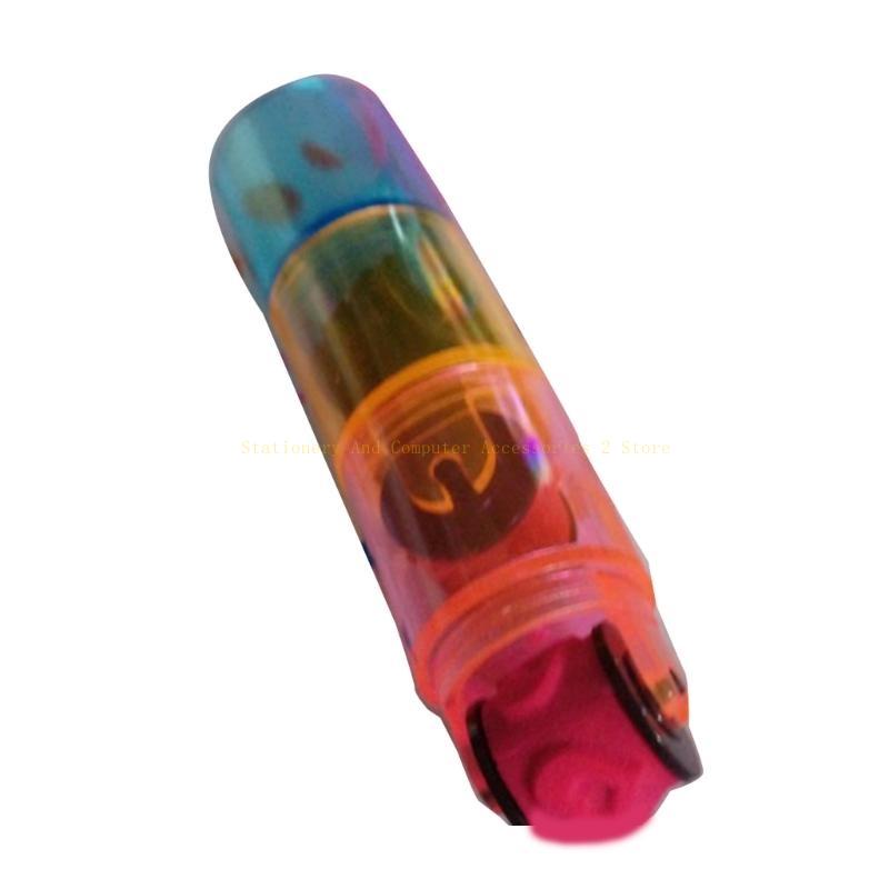 Baby bunte Pad Stempel Stempel Seal Vorschule Lustige Spielzeug Lernen Cartoon DIY Roller