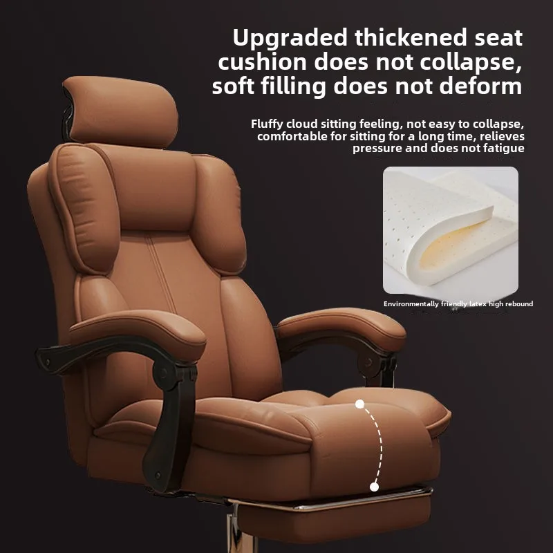 Home Comfort Long-term Seating for A Sofa Backrest Chair Live Lifting Swivel Chair Human Dormitory Computer E-sports Chair