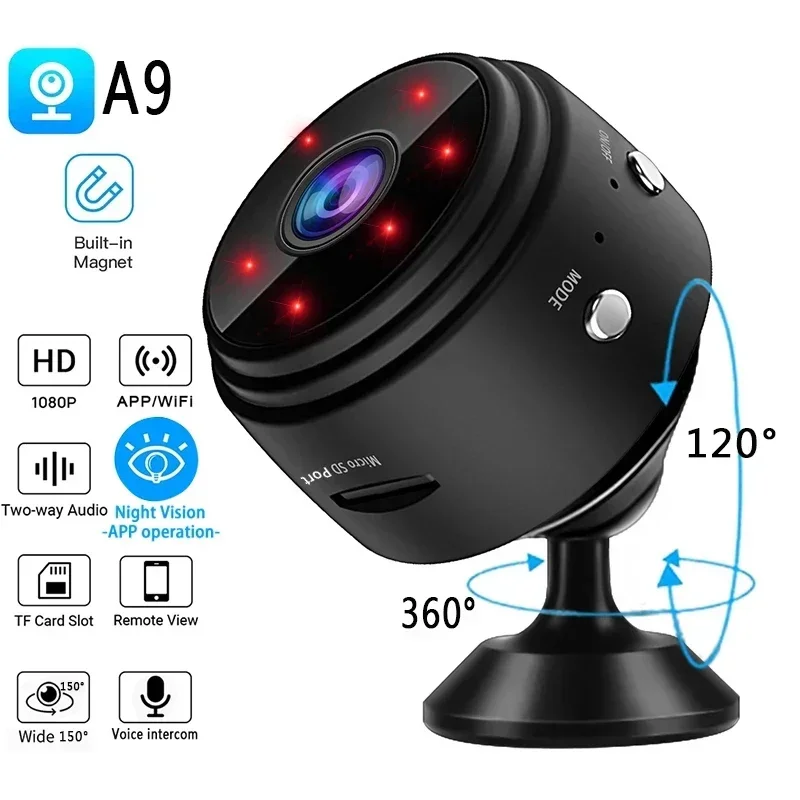 A9 Wifi Mini Kamera Wireless Intelligente Home Security Ip Wifi Kamera Monitor Mobile Remote Kamera Mobile Remote Anwendung