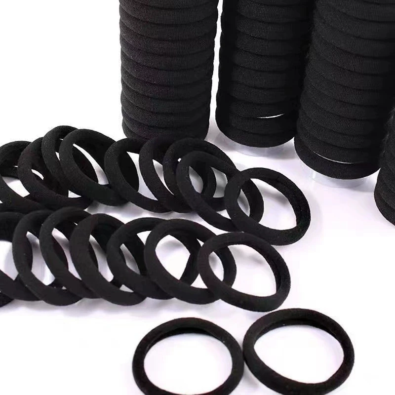 Haarfreies Haarseil, einfaches Haarseil, langlebiger, nahtloser Handtuchring, hochelastischer Haarring, Kopfschmuck