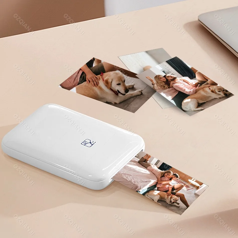 HPRT MT53 draagbare Mni mobiele zakprinter BT draadloze fotoprinter met zinktechnologie 2x3 inch kleurenfotoprintermaker