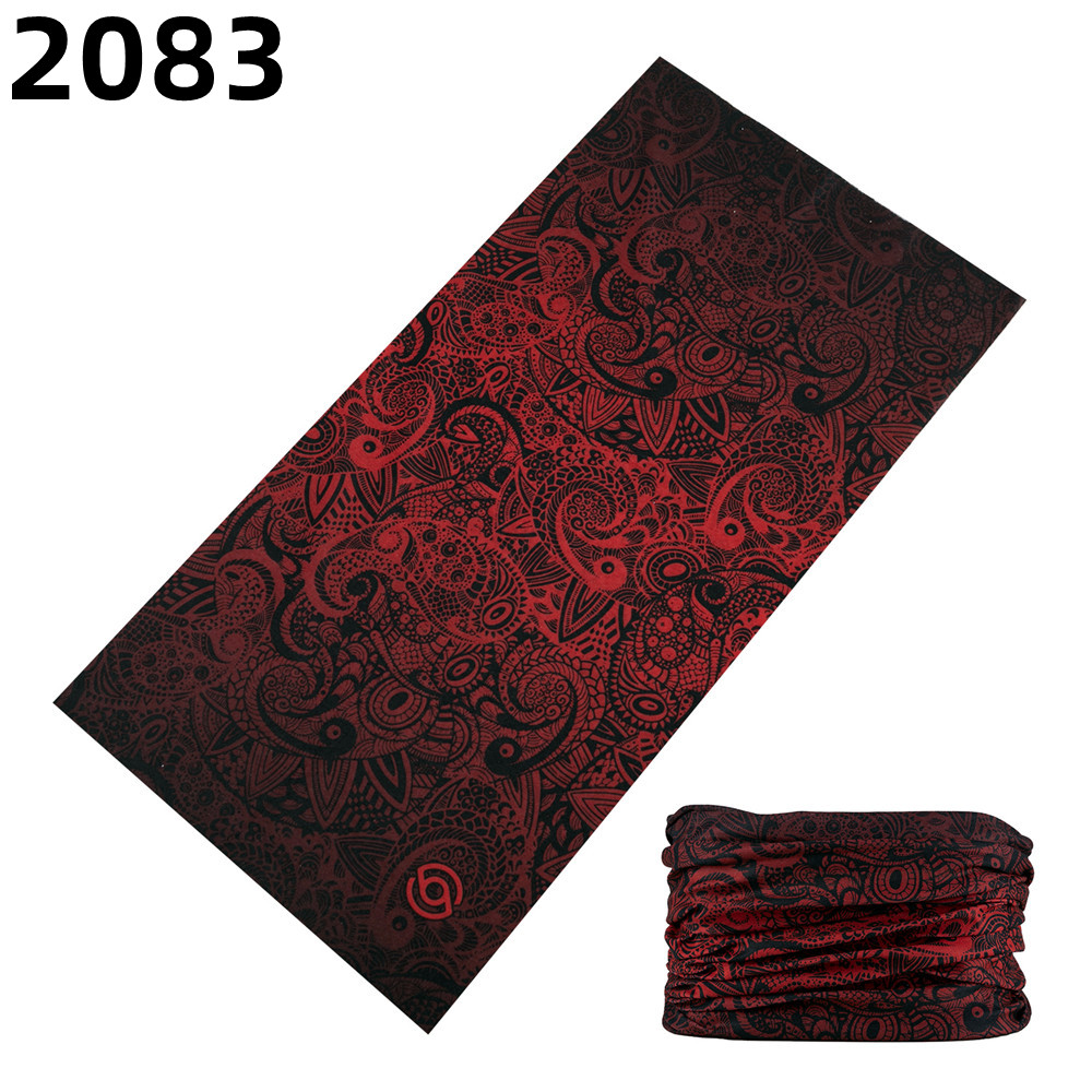 2051 多機能男性シームレスマジックターバンスキーオートバイバンダナネックウォーマー屋外サイクリングスカーフ防風フェイスマスク女性