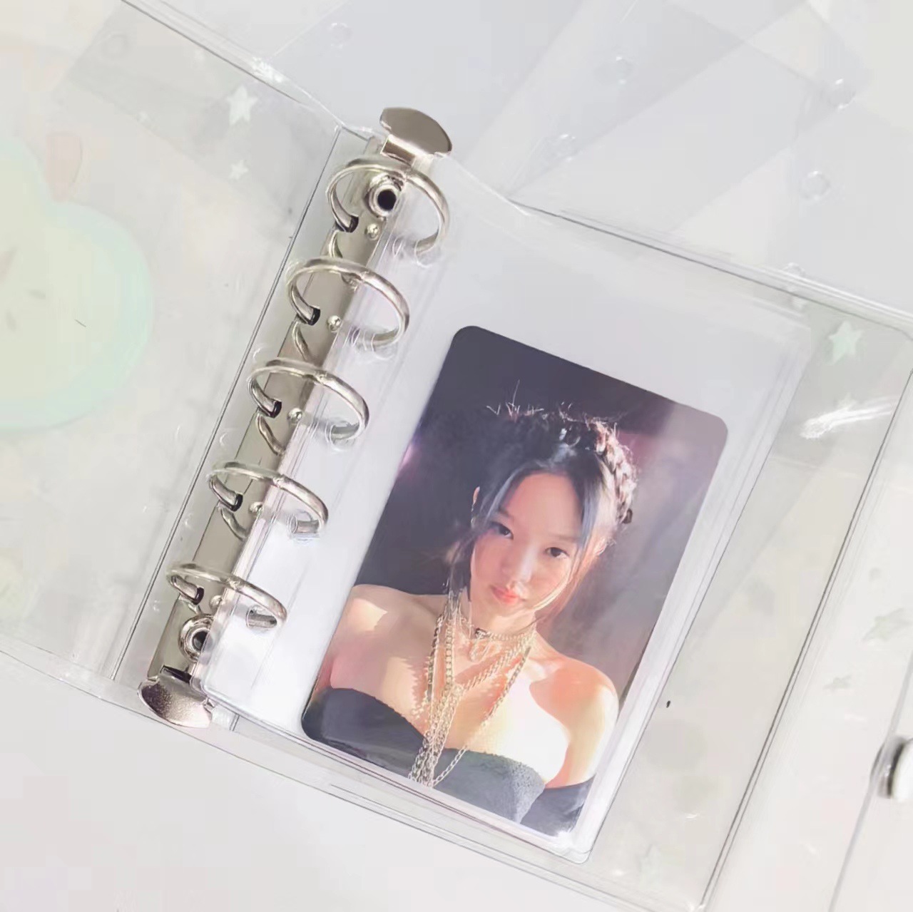 M5 핸드북 내부 페이지 3 인치 카드 소책자 루스 페이지 DIY 바인더 포토 카드 수집 도서 일기 일정 플래너 DIY 커버 앨범