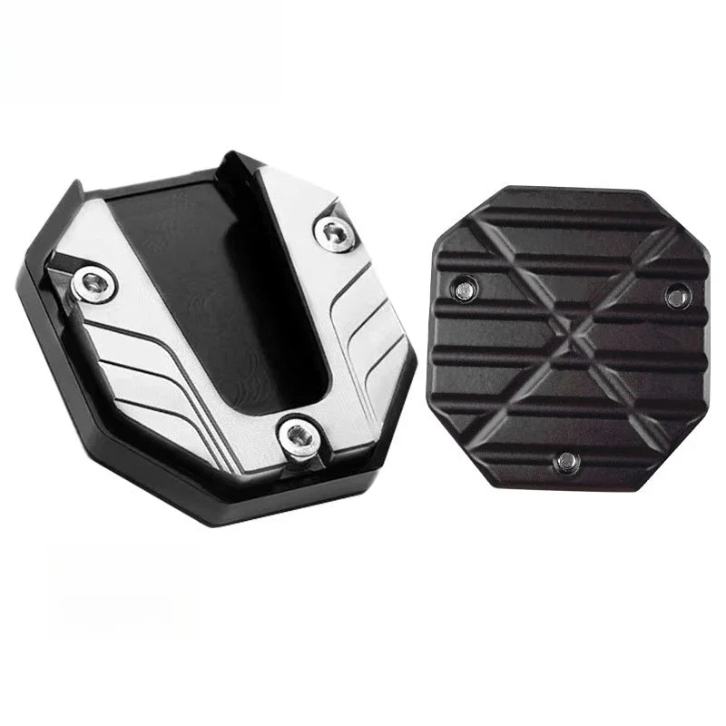 Placa de reposapiés de vehículo eléctrico de motocicleta premium: bloque de patada lateral antideslizante grande para una mayor seguridad