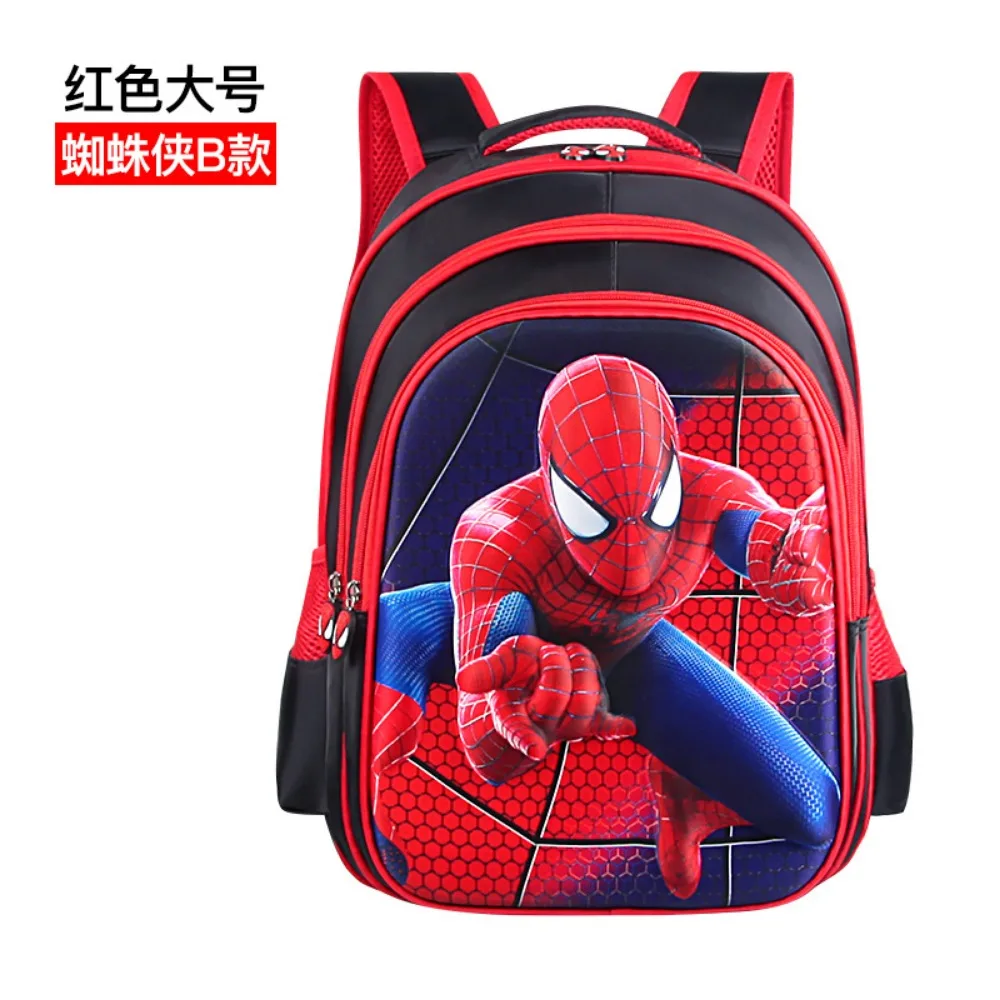 Marvel 3D-Muster Schulrucksack, mehrere Stile, modisch, große Kapazität, hochwertige, langlebige, leichte Kinderrucksäcke