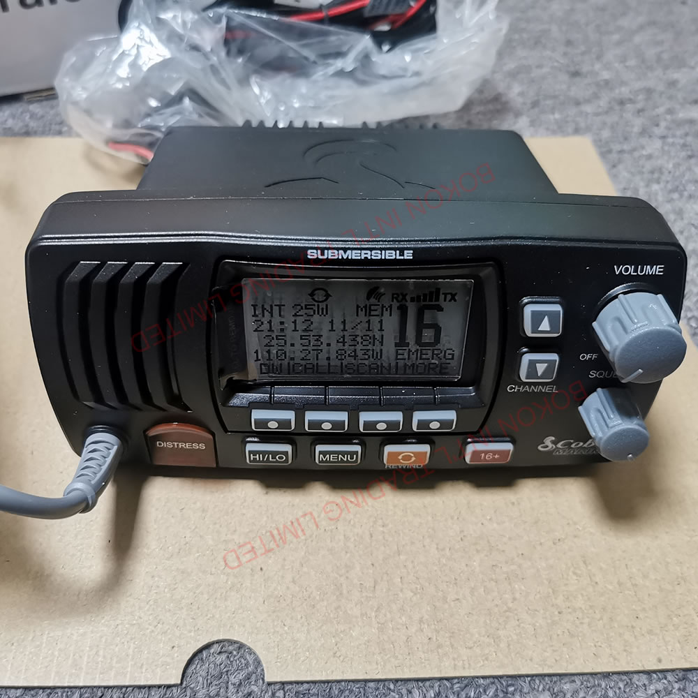 25วัตต์วิทยุ VHF MR F57B E 25วัตต์ Class-D เมาท์ VHF วิทยุ