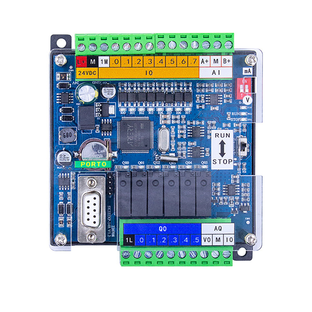 Совместим с ПЛК Siemens CPU222 S7-200 ПЛК SK222XP-14R Программируемый контроллер 8 входов 6 выходов 2 PPI 2AI 1AO РЕЛЕ-транзистор