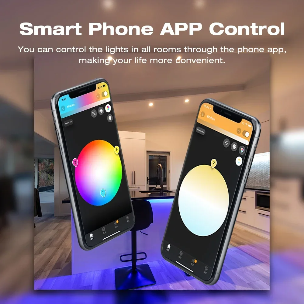 Controlador de tira Led Tuya Zigbee para CCT RGB RGBW RGB + CCT, cinta LED, Control por aplicación de voz, controlador de luz LED de 12V, Alexa