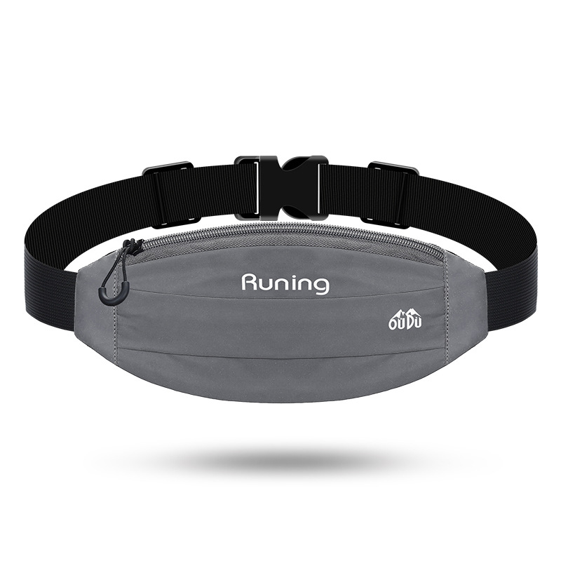 Riñonera reflectante para correr al aire libre, correr, trotar, escalada, ciclismo, paquete de cinturón, funda de teléfono impermeable para iPhone, Samsung, Huawei