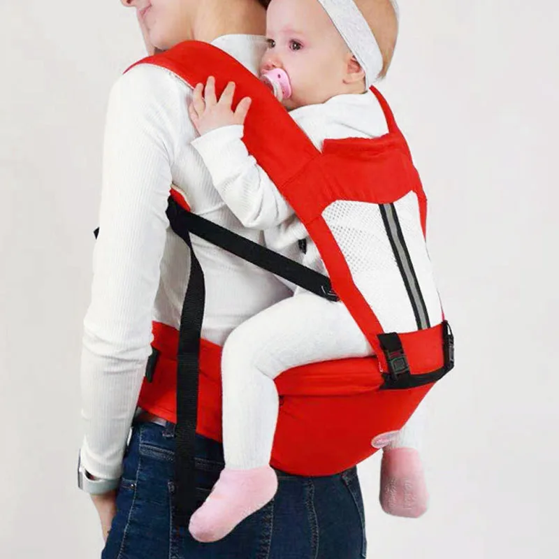 Ergonômico portador de bebê mochila infantil hipseat portador frontal enfrentando ergonômico canguru envoltório do bebê estilingue mochila de viagem