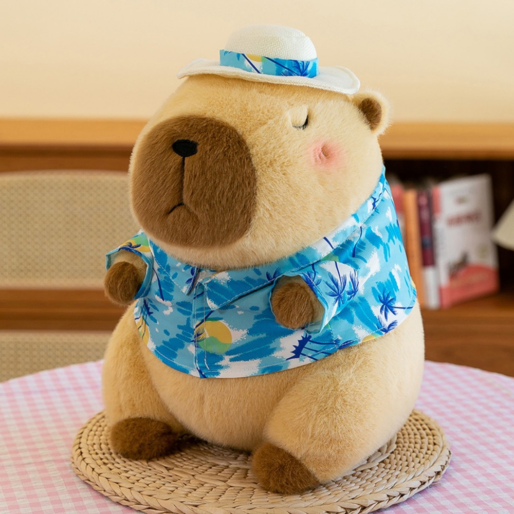 Süße Capybara-Plüschpuppe, supersüße Plüschtiere, süße Plüschtiere, Kindergeschenke, Innendekoration, Geburtstagsgeschenke.