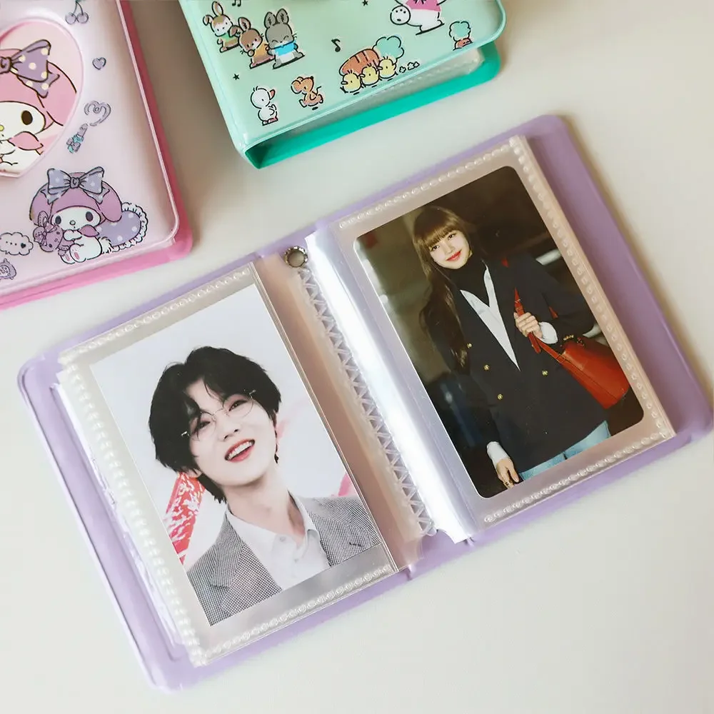 คาวาอิการ์ตูนสวัสดีคิตตี้อัลบั้มภาพอะนิเมะคุโรมิ เมโลดี้ ซินนามอนโรล 3 นิ้วมินิไอดอลการ์ดคอลเลกชันบัตรหนังสือ