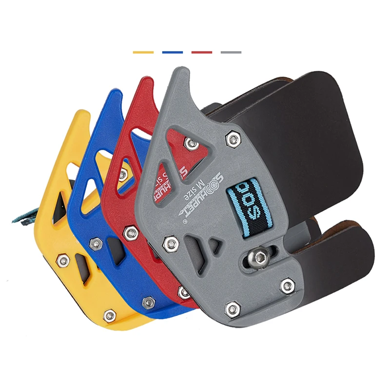 1PC Bogenschießen Finger Tab Schutz Schutz Leder Sport Finger Schutz Für Anfänger und Kinder Jagd Schießen Pfeil