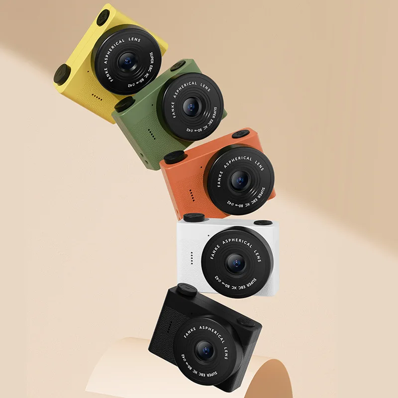 new2024 multi-functional student camera front and rear dual camera portable pocket camera retro mini digital camera holiday gif