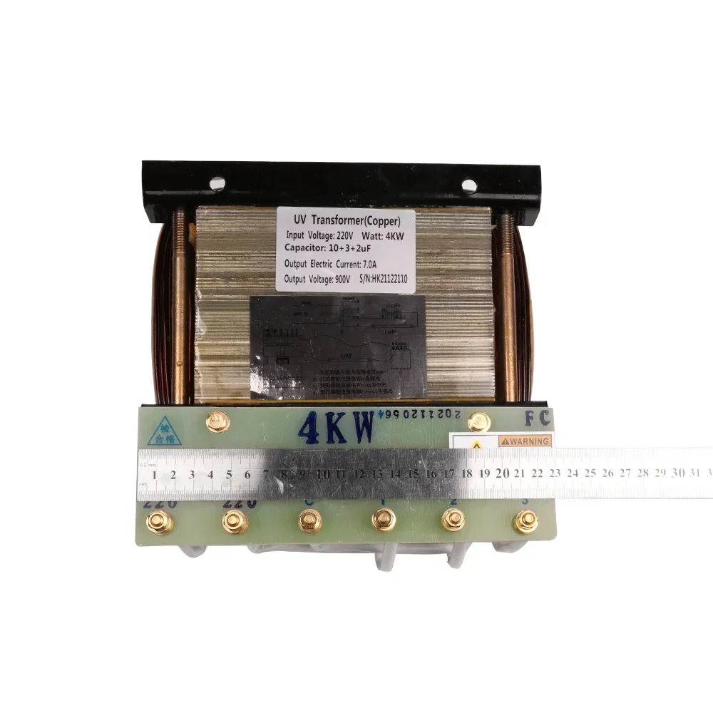 Untuk Transformator Uv 3KW 4Kw 220V Output Transformator Tembaga Input 900V 220V Transformator Lampu Uv untuk Mesin Penyembuhan Uv