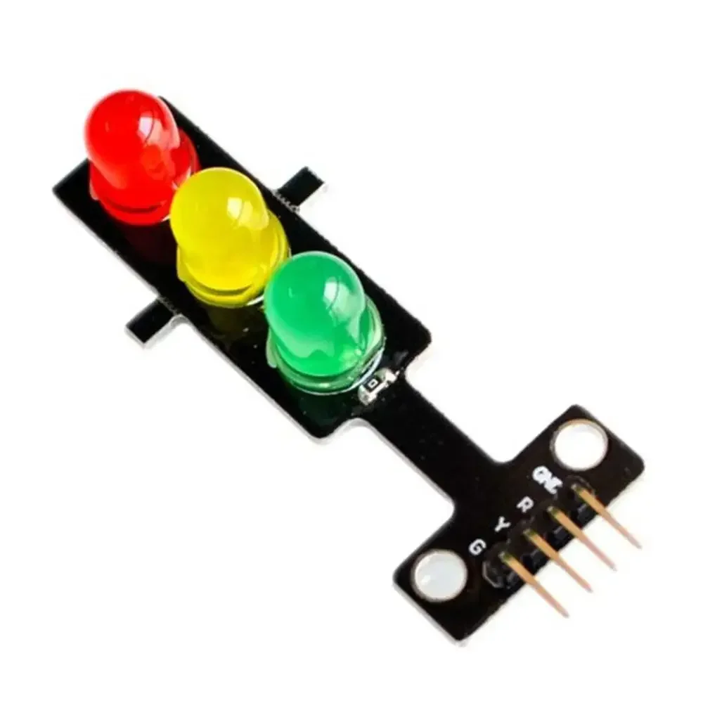 Anpwoo führte kreative Ampel emittierende Modul 5V Digital signal Ausgang gewöhnliche Helligkeit 3 Licht separate Steuerung