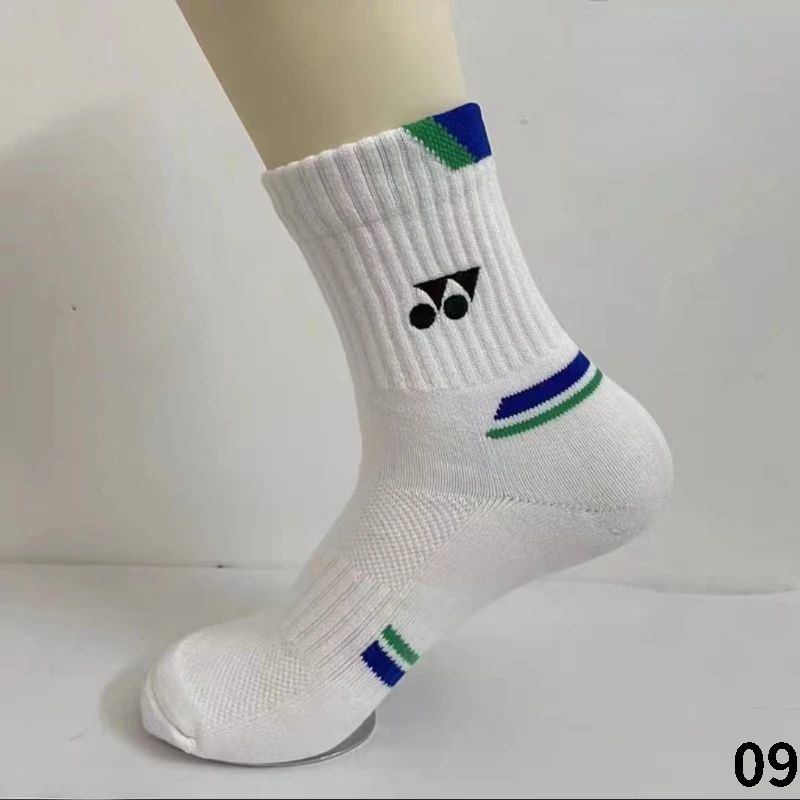 YONEX nuevos calcetines de bádminton calcetines deportivos con parte inferior de toalla gruesa absorben el sudor y desodorizar Fitness correr