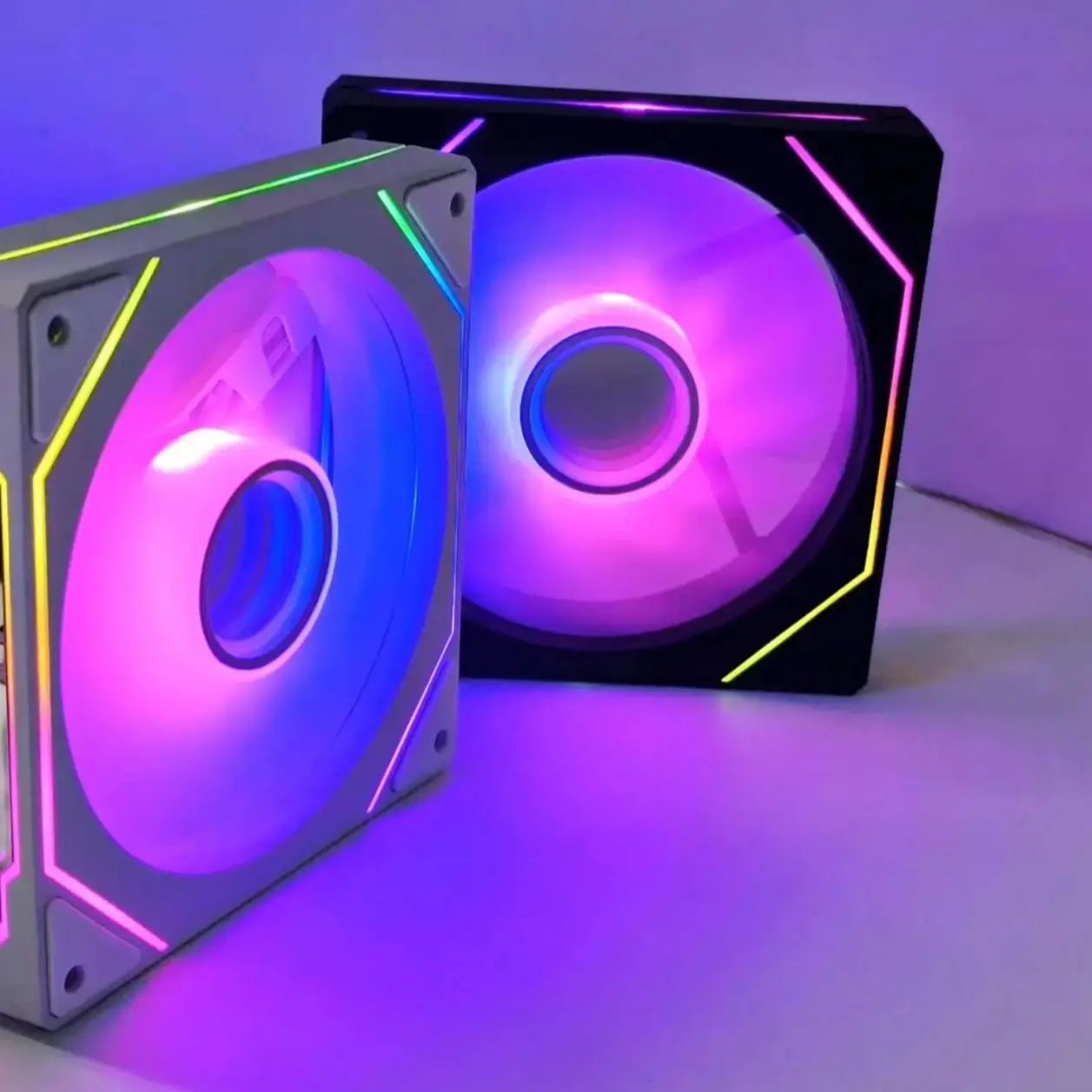 CX FUTRUE 120mm Case Fan 5V ARGB Infinite Mirror Effect Quiet 12cm ARGB Fans For PC Case Cooling Stystem CPU Water Cooler