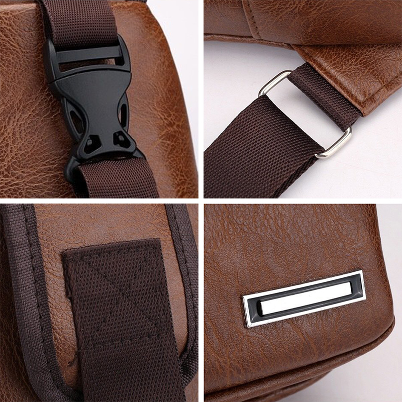 1 шт. Мужская многофункциональная нагрудная сумка