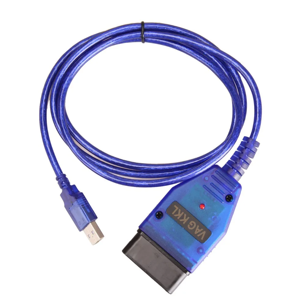 Vag kkl 409.1 com ch340t obd 2 obd2 carro diagnóstico vag com cabo de interface 409 1 para vw/audi/skoda/seat ferramenta scanner automático