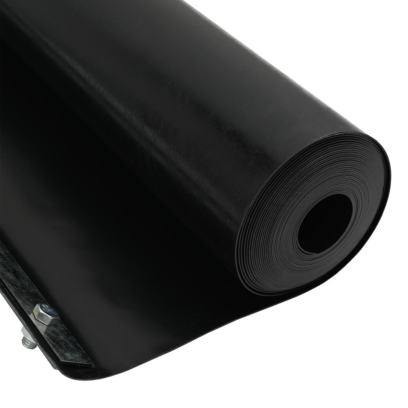 Barrière racine avec rails de connexion noirs 0,7 x 10 m 1,5 mm HDPE Solution durable pour paysage de jardin