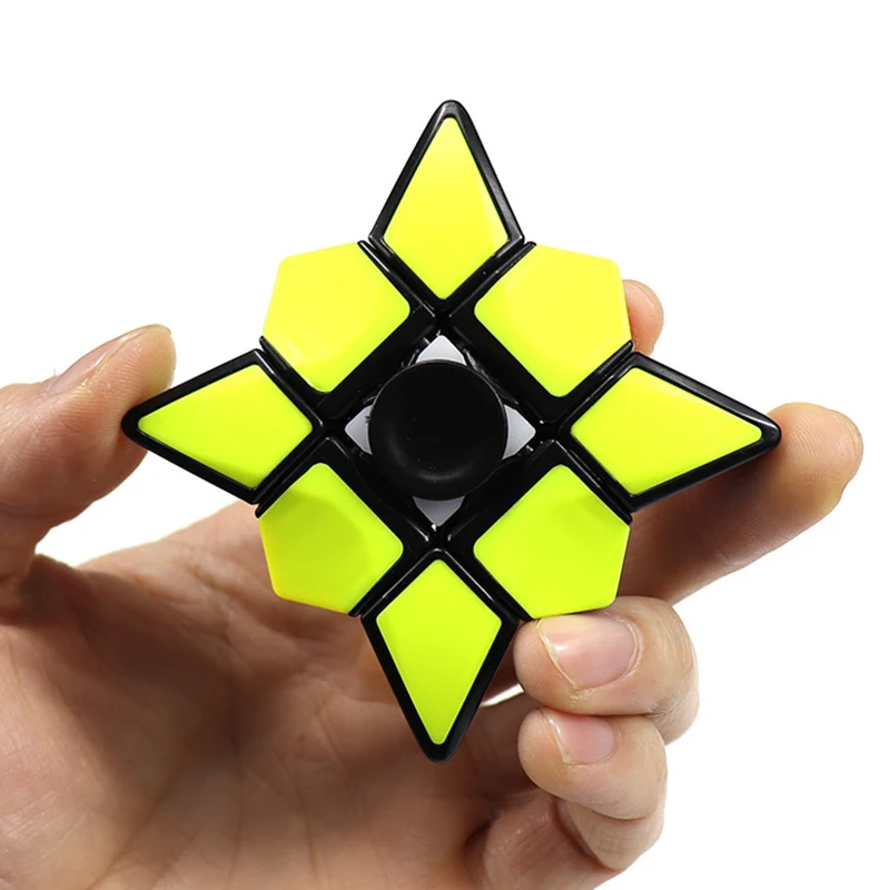 Cube Spinner Fingertip Gyro Fidget Sensoryczny Stress Relief Fingertip Toy Antistress Hand Spinner Biurko Dorosły Żyroskop Zabawki Prezent