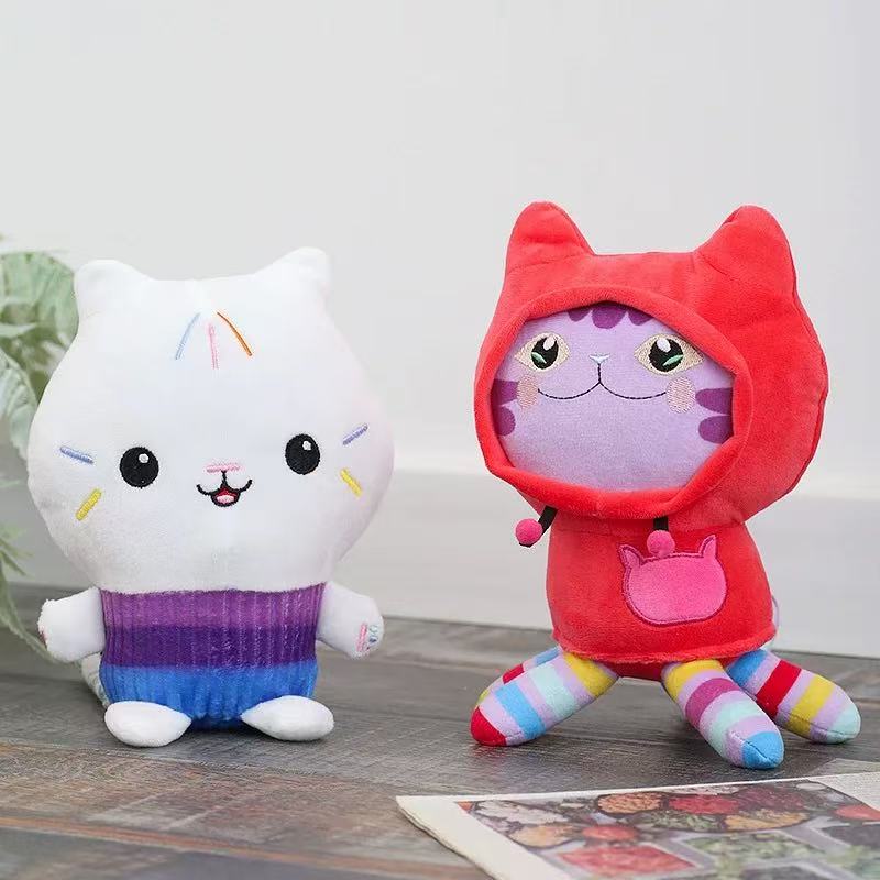 Gabby poppenhuis knuffel Mercat cartoon knuffels zeemeermin auto kat knuffel pop kinderen