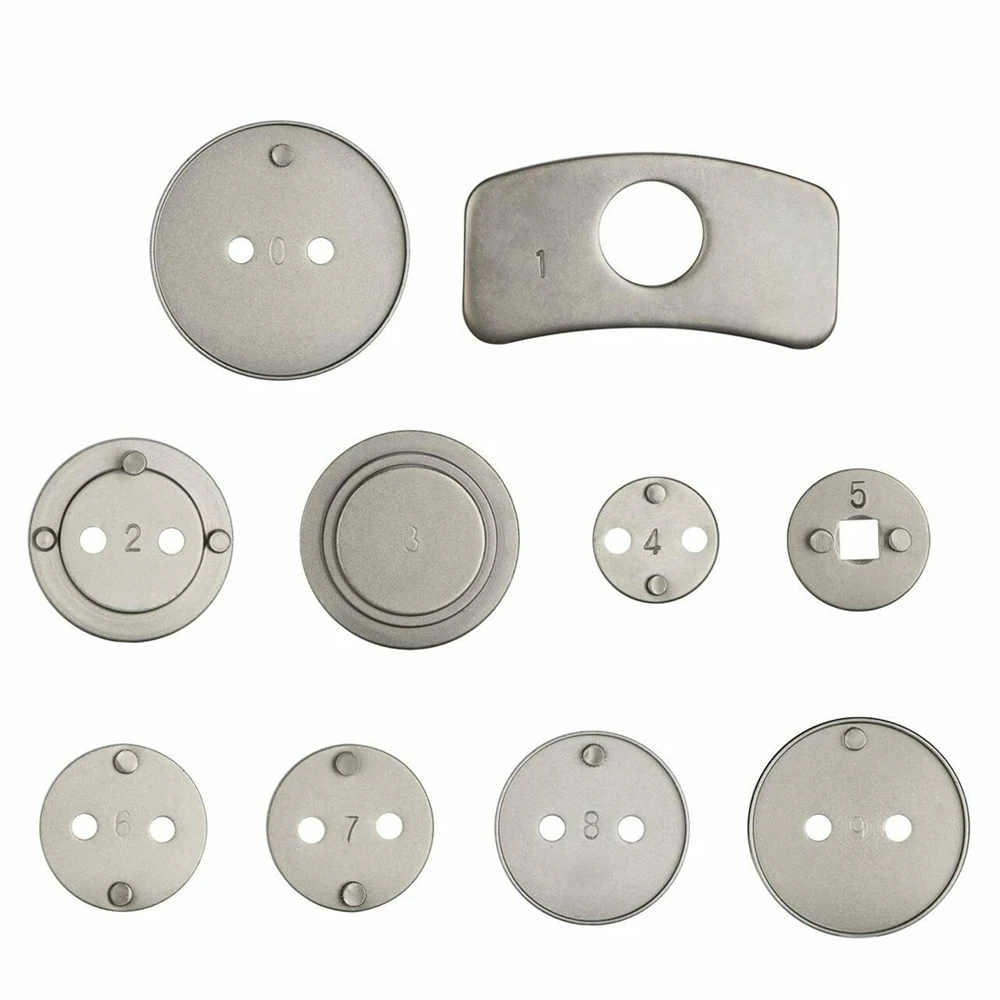12 pz/set Universale Auto Pinza Freno A Disco Rewind Posteriore Pistone Freno Compressore Kit di Strumenti Set Per Automobili Garage Strumenti di Riparazione