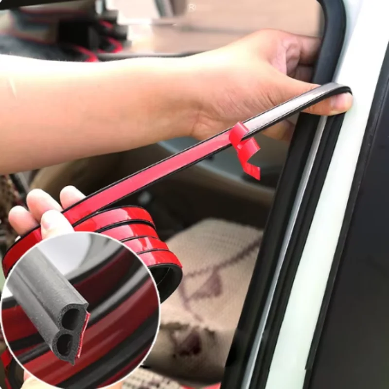 Auto Tür Dichtung Streifen Aufkleber Dichtungs Gummi B Form Tür Dichtungen Schalldämmung Auto Tür Dichtstoff Autos Zubehör
