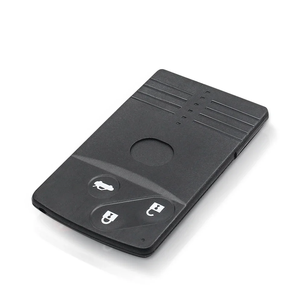 KEYYOU 2/3/4 кнопки Smart Remote Car Key Card Shell Fob Case Fob для Mazda 5 6 8 CX7 CX-9 RX8 Miata MX5 Verisa MPV